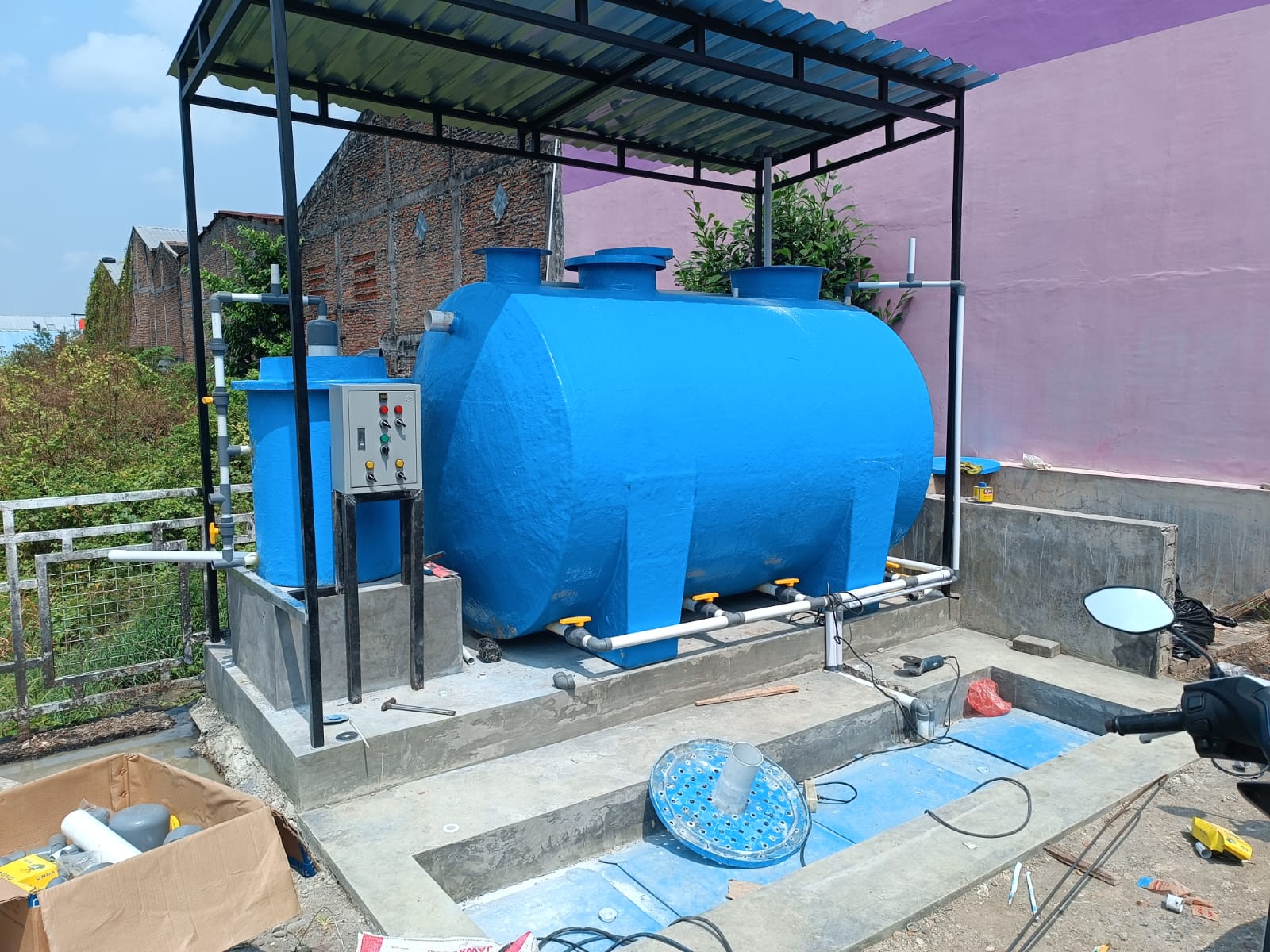 IPAL MBG Include Grease Trap